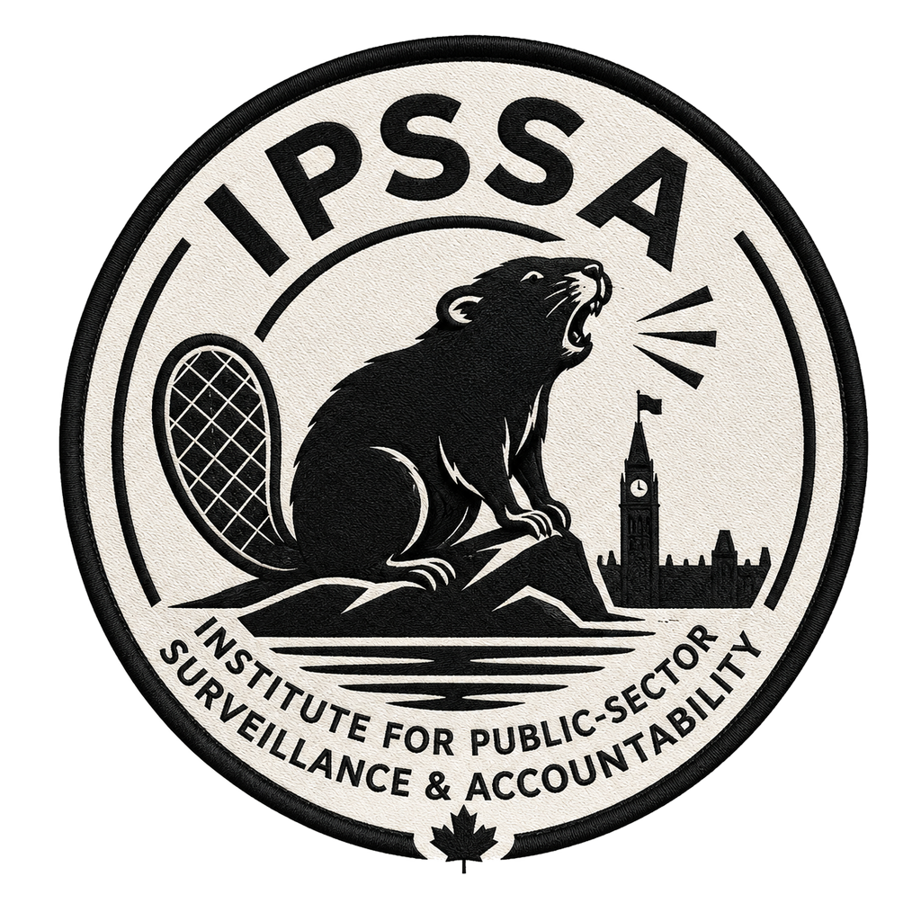 IPSSA operational morale patch featuring a beaver and Parliament